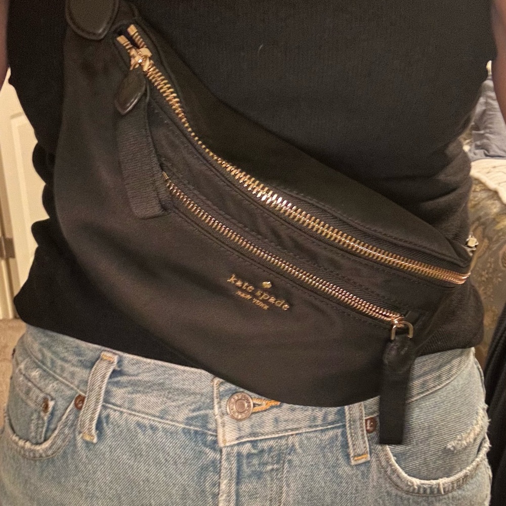 Kate Spade Classic Black Belt Bag